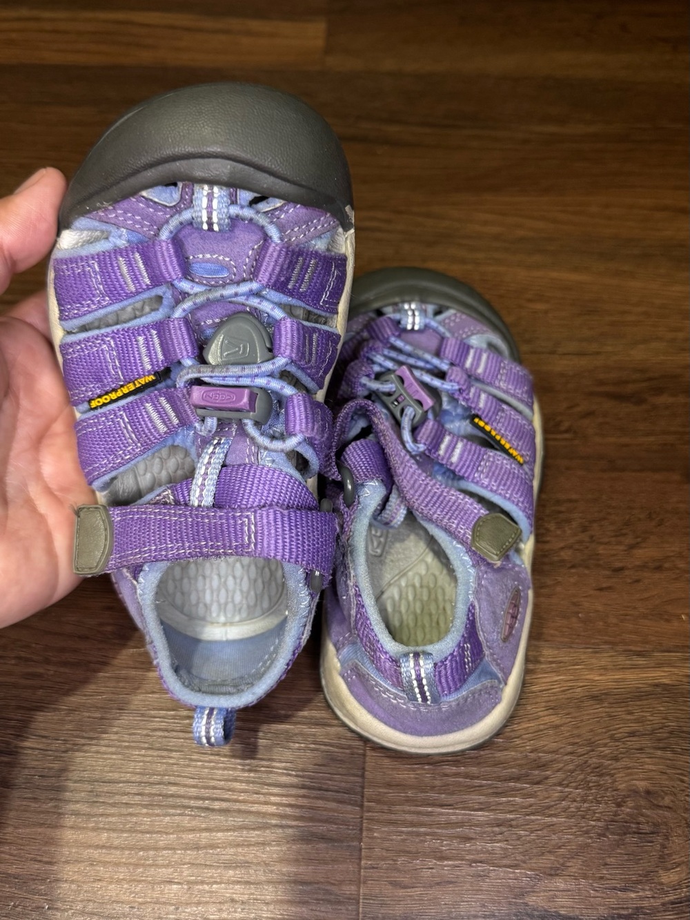 Keen Kids Purple Closed-Toe Water Sandals